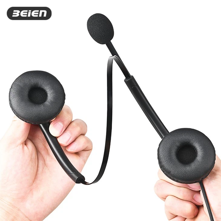 Best Binaural USB Wired Headphone For Call Center price