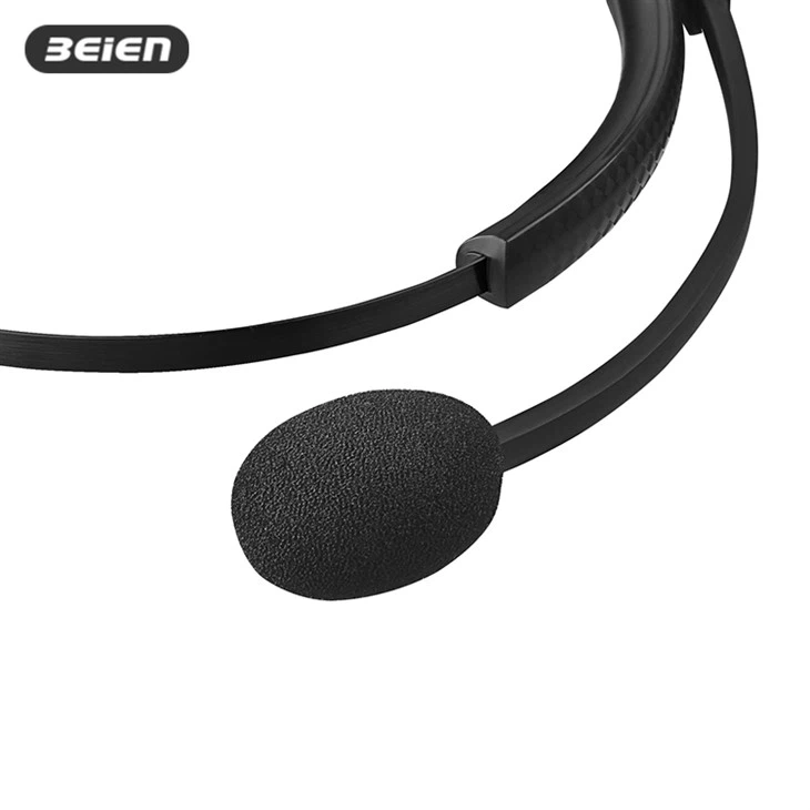 Best Binaural USB Wired Headphone For Call Center factory